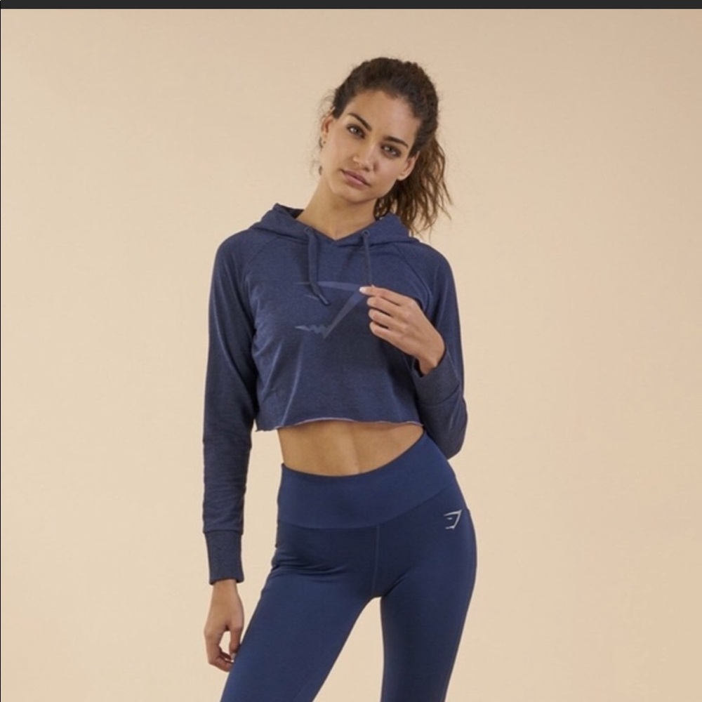 Gymshark Cropped Hoodie 💙
